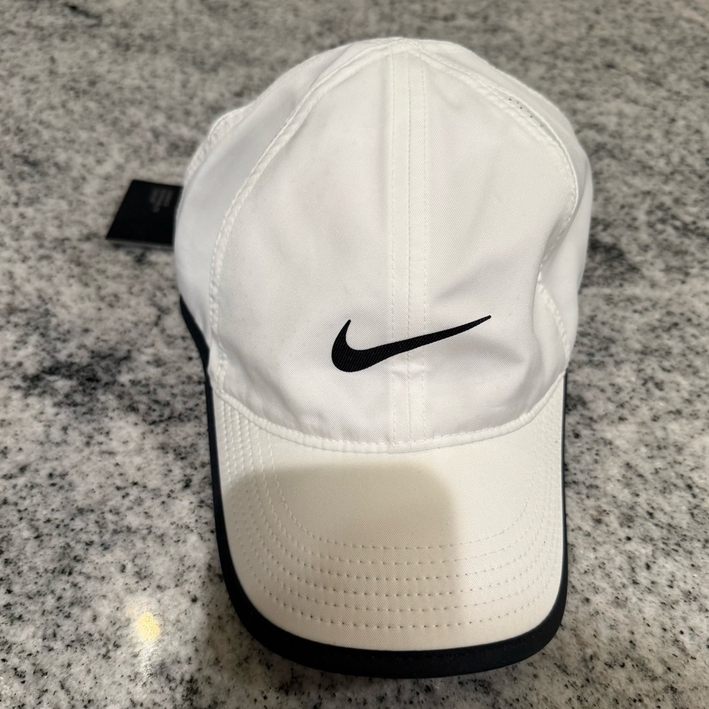 Nike Black and White Sports Cap